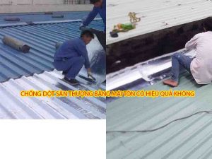 Chống Dột Sân Thượng Bằng Mái Tôn Có Hiệu Quả Không