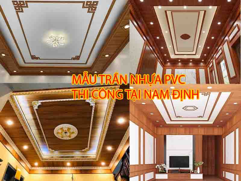 Báo giá trần nhựa PVC Nano Nam Định 7 giá trần nhựa PVC tại Nam Định