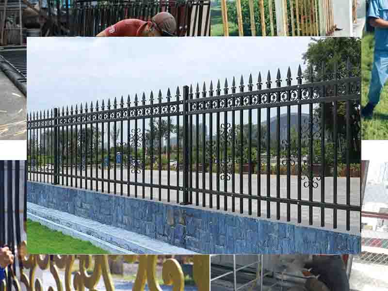 sơn lan can hàng rào tại Nam Định