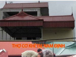 thợ thi công mái tôn Nam Định